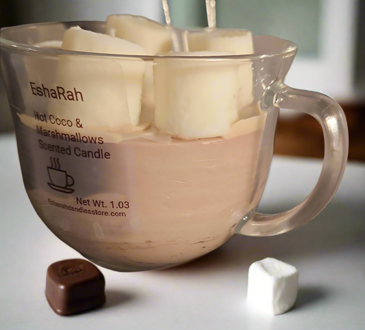 Hot coco & marshmallows Scented Candle