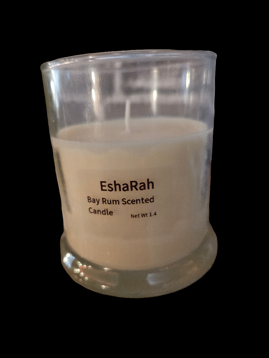 Bay Rum scented candle