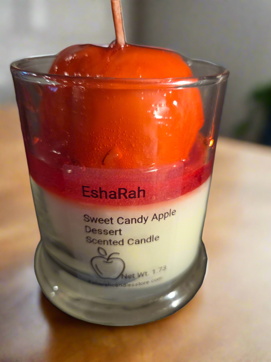 Sweet Candy Apple Dessert Scented Candle
