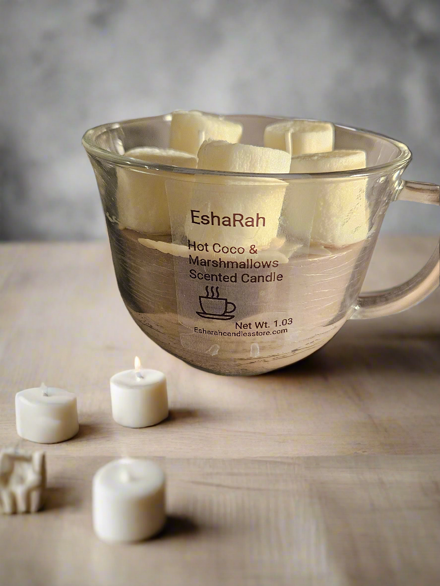 Hot coco & marshmallows Scented Candle
