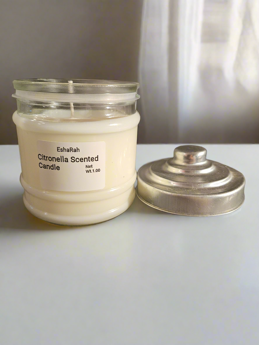 Citronella Scented Candle