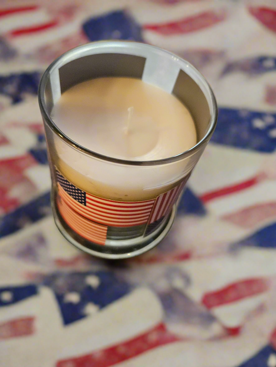 American Flag Dream On Scented Candle