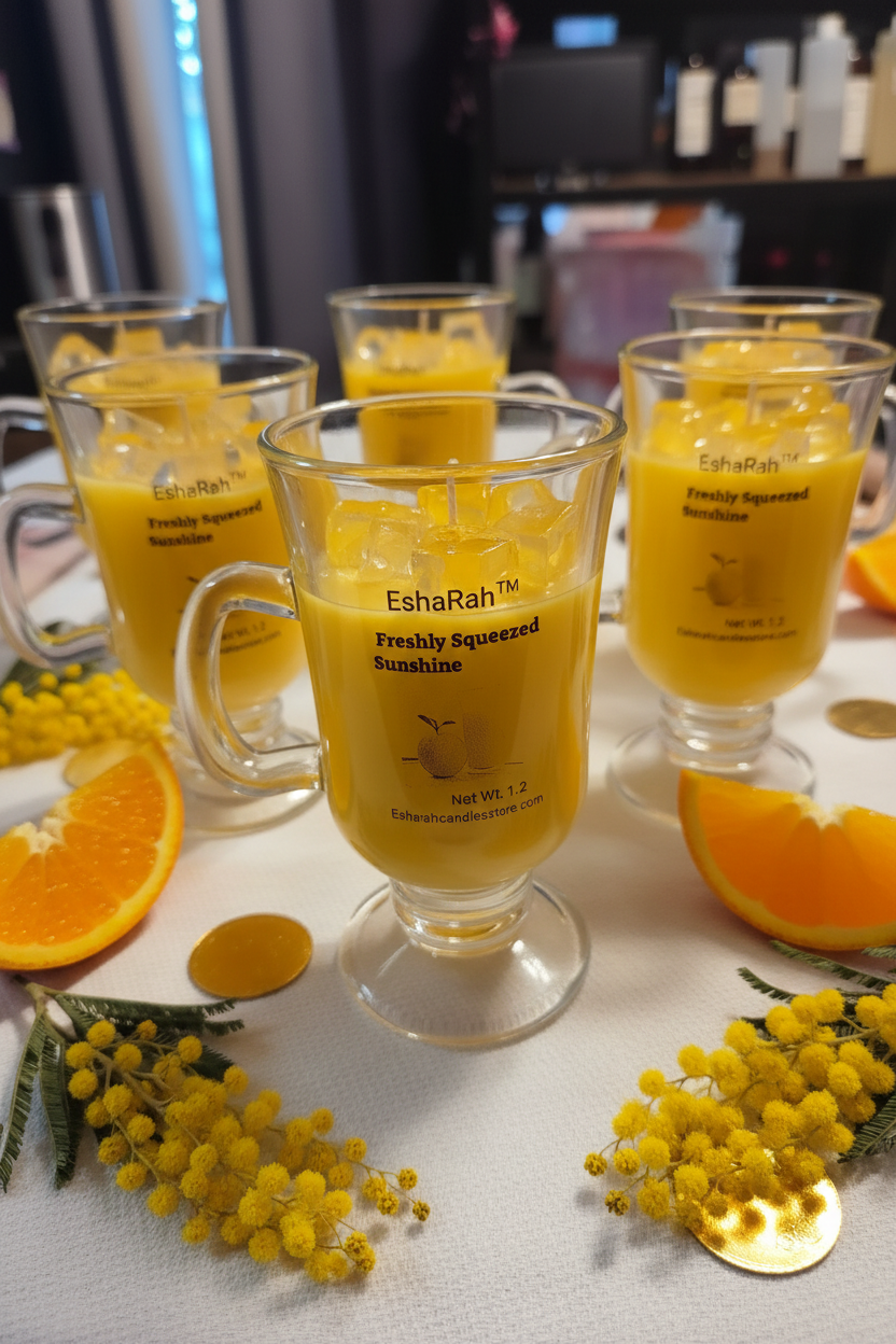 Freshly Squeezed Sunshine Candle