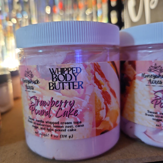 Whipped Body Butter | Strawberry Pound Cake