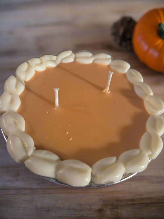 Pumpkin pie dessert scented Candle