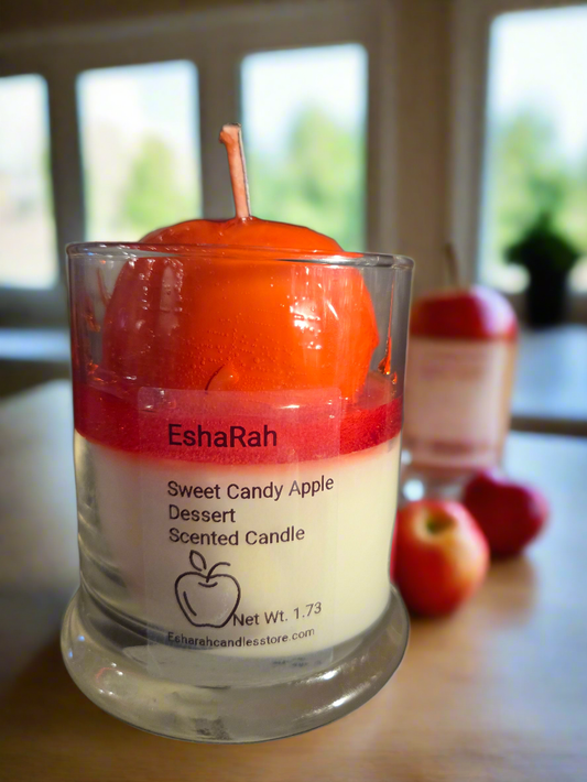 Sweet Candy Apple Dessert Scented Candle