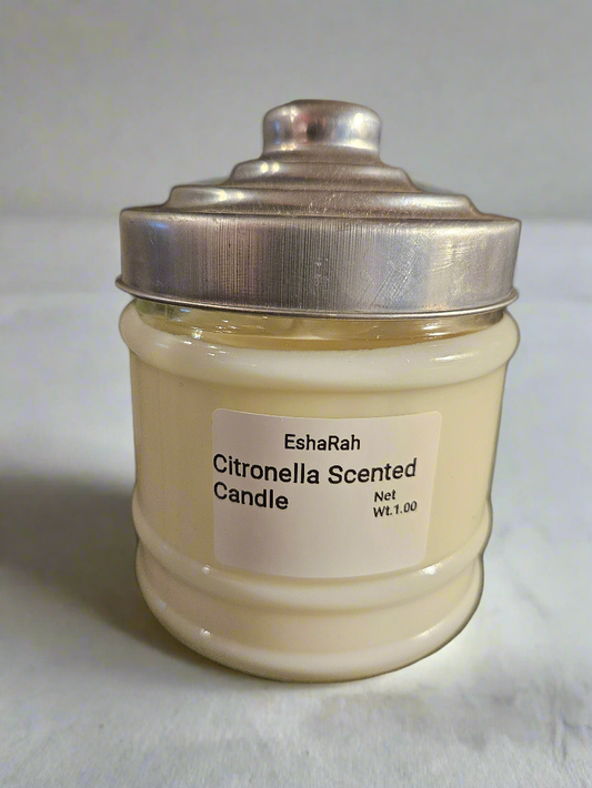 Citronella Scented Candle