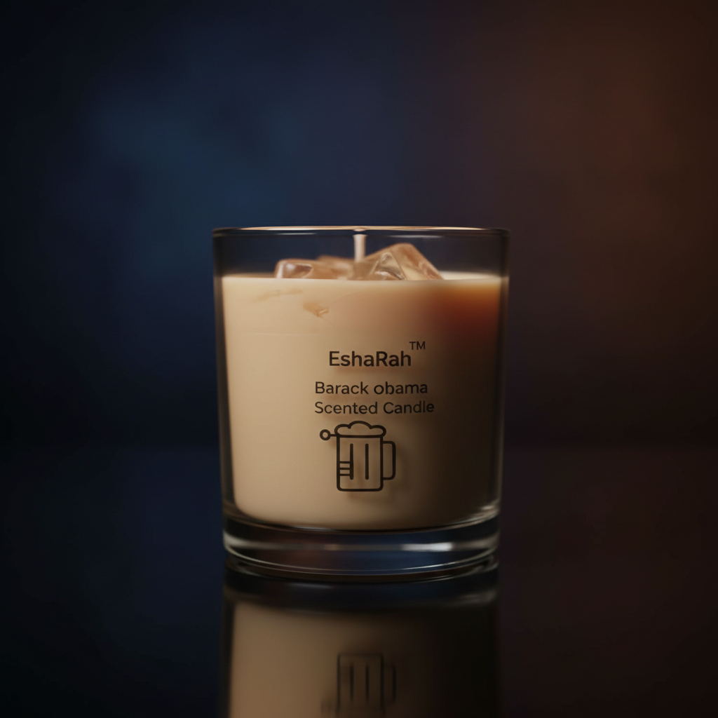Barack Obama Candle - Elevated Front