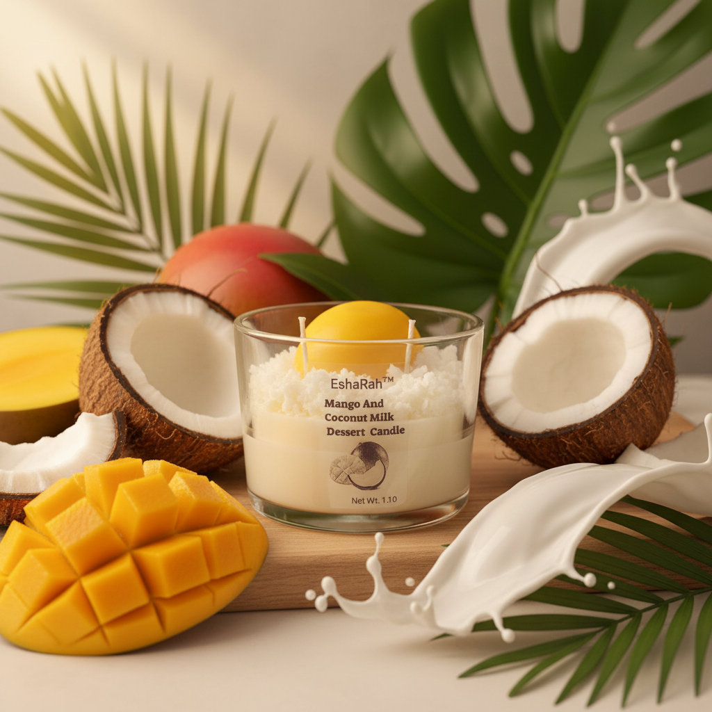 Mango Coconut Candle - Photo 3