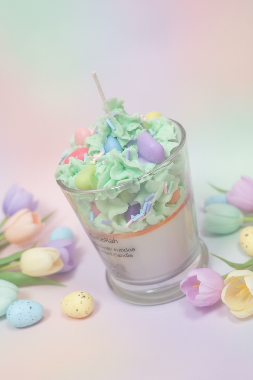 Jelly Bean Sundae Scented Candle