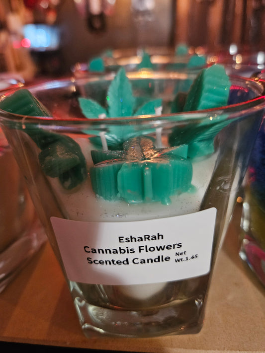 Cannabis Flowers Scented candle