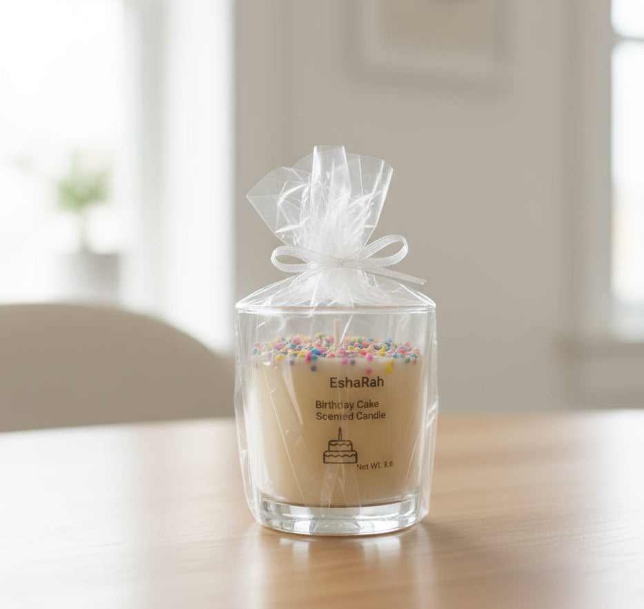Birthday Cake Scented Candle