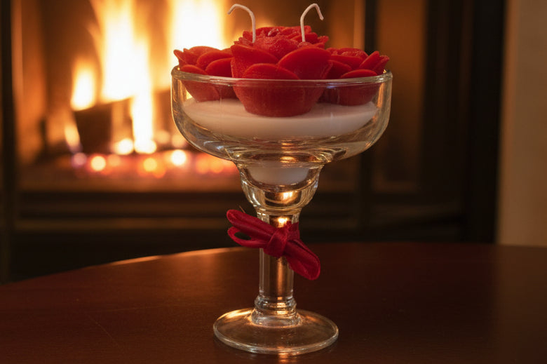 Red Roses Scented Candle