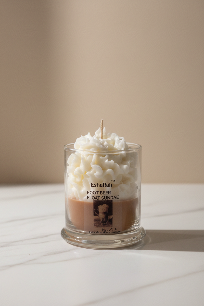 Root Beer Float Sundae - Clean Side