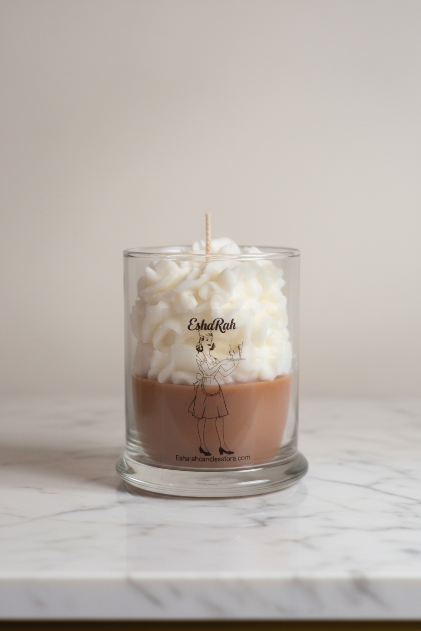 Root Beer Float Sundae - Side View