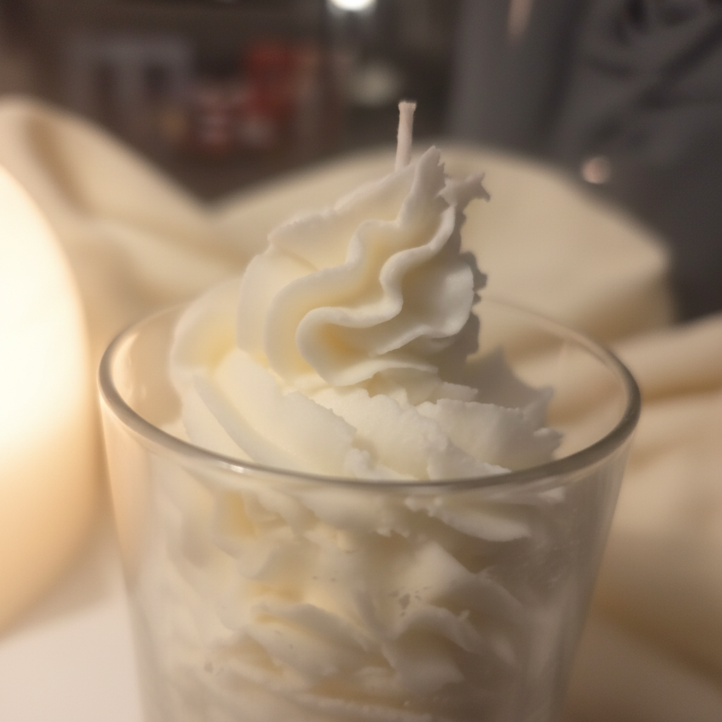 Vanilla Sundae Close Up