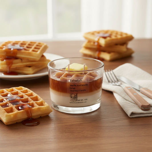 Waffle Candle 3