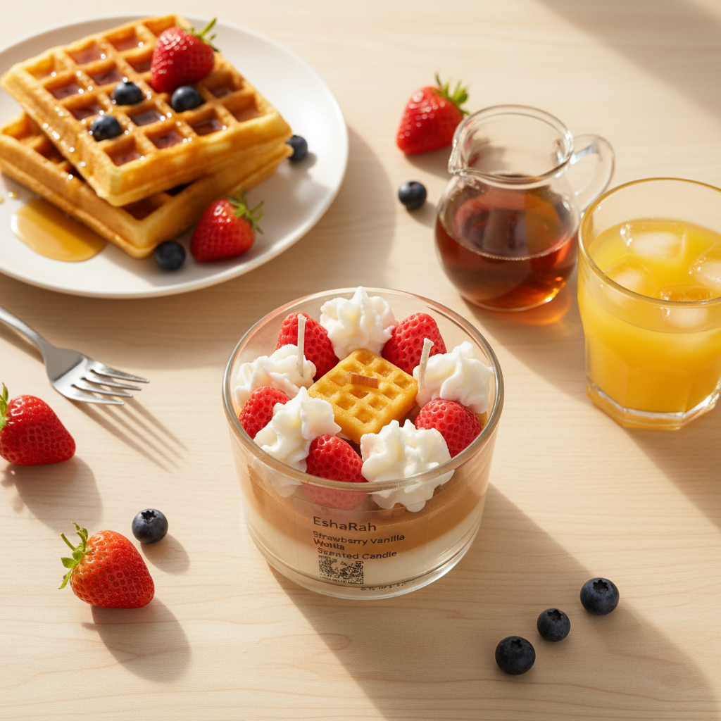 Waffle Candle Original Top