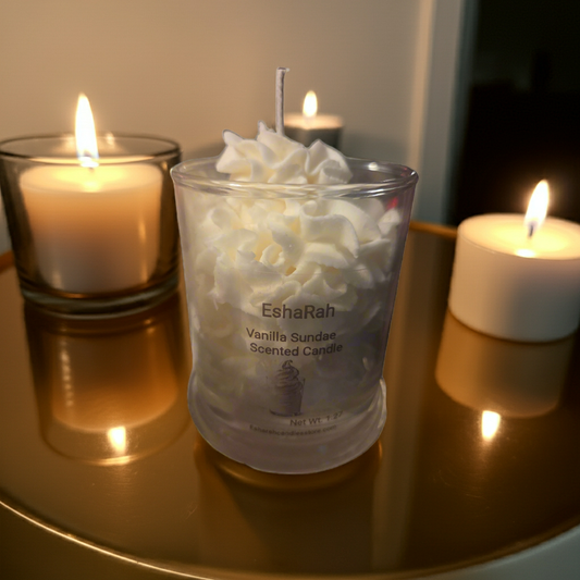 Vanilla Sundae Scented Candle